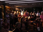 The crowd at the book launch of "Tales from along the Wallaby Track